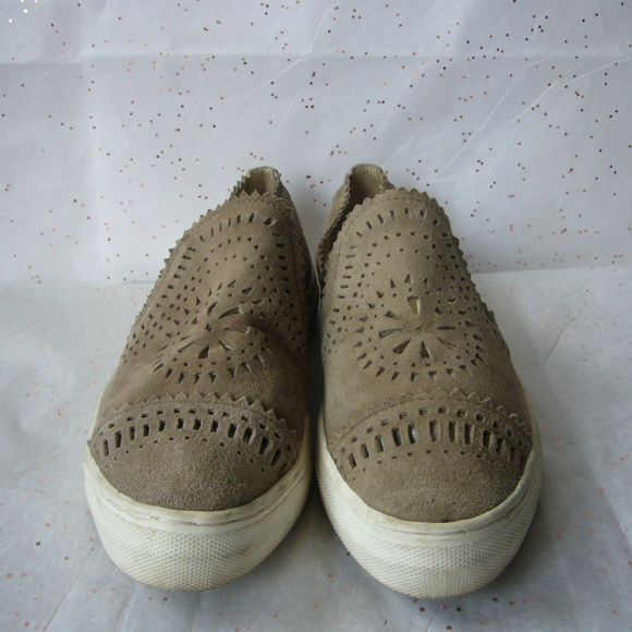Seychelles So Nice Slip on Suede Platform Sneaker Loafer Tan Taupe 8.5 Casual - Picture 2 of 7